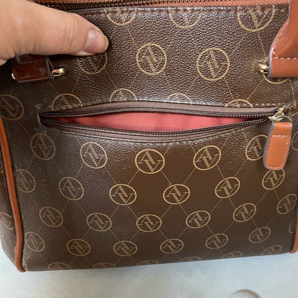 Adrienne Vittadini Brown Tote Handbag - Picture 7 of 16